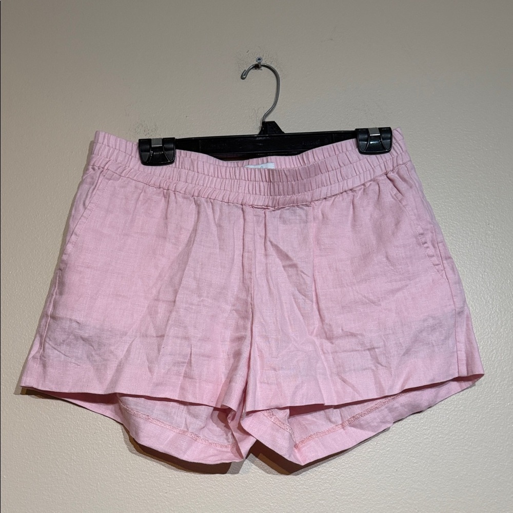Hiho linen Pink Women's Shorts